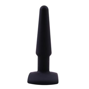 Анальная пробка Chisa Silicome Butt Plug 4 11 см Черный
