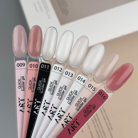 Гель для наращивания ногтей ART QUICK Builder Gel №12 French White 5мл | Зображення 2