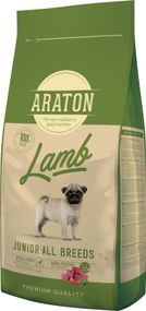 Корм ARATON LAMB Junior All Breeds сухой для молодых собак с ягненком и рисом 15 кг