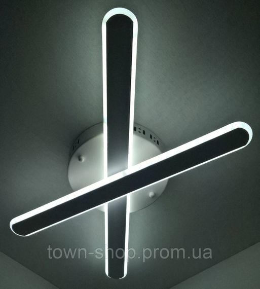 Светодиодная потолочная LED люстра 6203/2-wh Белый 8х35х60 см.