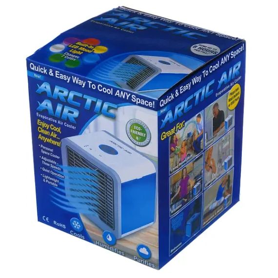 Кондиционер Arctic Air портативный охладитель воздуха работает от USB | Зображення 2