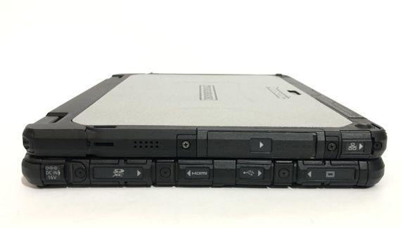 Защищенный нетбук-трансформер Panasonic Toughbook CF-20 MK2 / 10.1" (1920x1200) IPS Touch / Intel Core i5-7Y57 (2 (4) ядра по 1.2 - 3.3 GHz) / 8 GB DDR3 / 256 GB SSD / Intel HD Graphics 615 / WebCam / Win 10 Pro б/у + Подарок Флеш-накопитель Kingston 64GB | Зображення 3