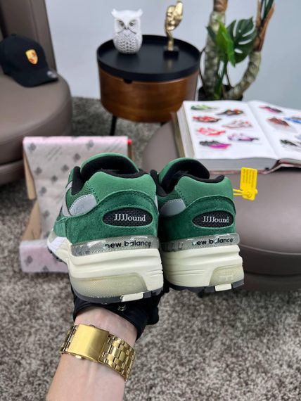 Чоловічі кросівки New 992 Green White Grey (топ якість) A4406 42 27 | Зображення 5