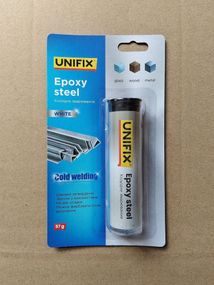 Холодне зварювання біле 57 г (блістер) UNIFIX