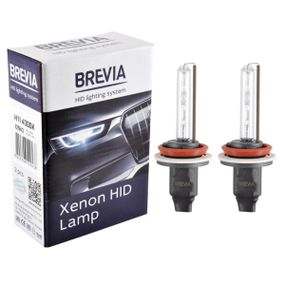 12943 BREVIA Автолампа H11,4300K,85V,35W PGJ19-2 KET,(2шт.) XENON