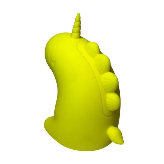 Стимулятор клітора з пульсацією UNIVIBE Єдиноріг, 5 режимів, жовтий Sex Aura | Зображення 3