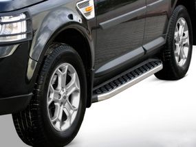 Бокові пороги BlackLine (2 шт, алюміній) для Range Rover Sport 2014-2024 рр