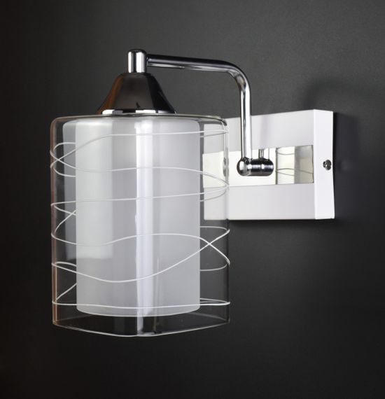 Бра настінна 25904 Білий 20х12х21 см. | Зображення 1