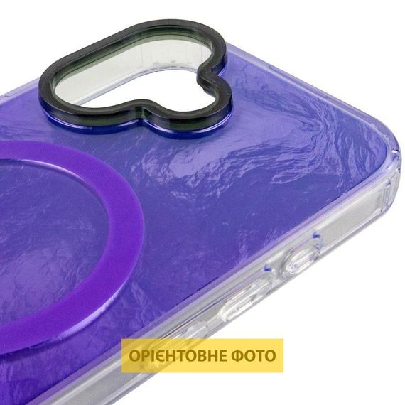 Чохол TPU Shiny Mountain (MagFit) для Apple iPhone 17 (6.3") Purple | Зображення 3