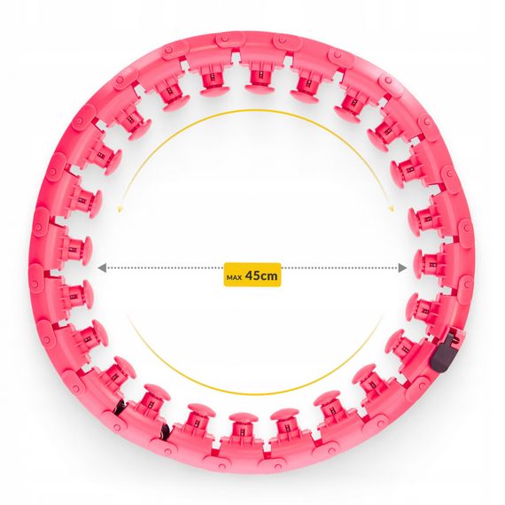 Обруч (хулахуп) масажний 4FIZJO з обтяженням 4FJ0633 (P-5907739316820) | Зображення 6