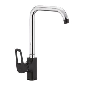 Змішувач для кухні MIXXUS NEVADA 014-G чорний (MX0019)