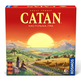 Настольная стратегическая игра CATAN R100UA от 10 лет, 3-4 игрока