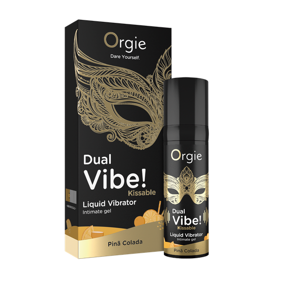 Рідкий вібратор DUAL VIBE "Піна Колада", 15 мл, Orgie (Бразилія-Португалія) sexstyle | Зображення 2
