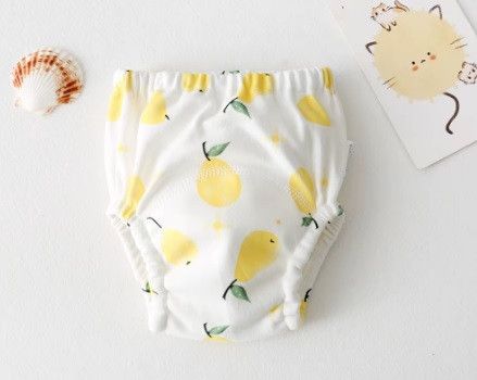 Тренувальні трусики, бавовняні багаторазові підгузники для привчання до горщика, принт Груша 90 розмір