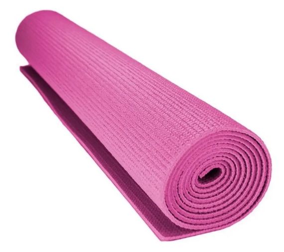 Килимок для йоги та фітнесу Power System PS-4014 PVC Fitness Yoga Mat Pink (173x61x0.6) (PS-4014_Pink) | Зображення 8