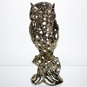 Декоративная фигурка Eagle-owl 12х11х28 см металлическая HP-7-15