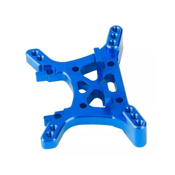 Тримач амортизаторів металевий Remo Hobby A2504 для моделей 1/16 Blue (метелик) | Зображення 1