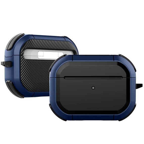 Футляр протиударний Black ed. для навушників Airpods Pro 2 / Pro Blue