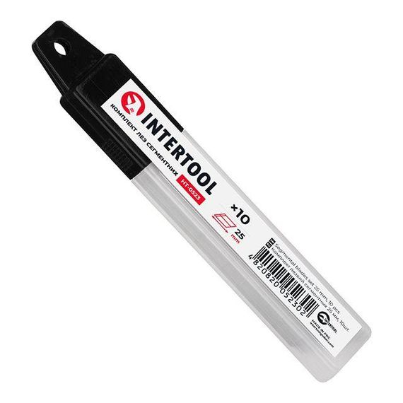 Комплект лез сегментних 25 мм, 10 шт. INTERTOOL HT-05231 | Зображення 1