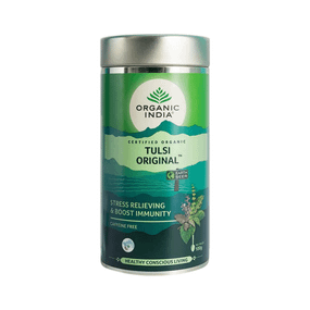 Оригінальний органічний зелений чай Тулсі  100г Organic India 801541011001