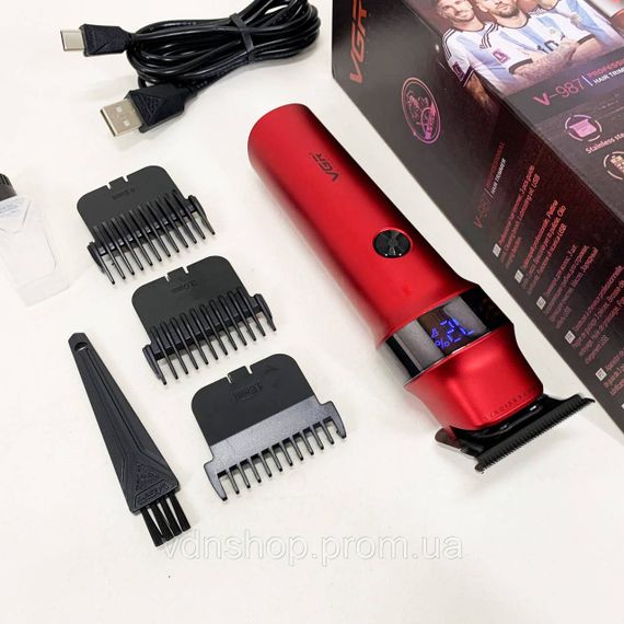 Машинка для підстригання, Машина для стрижки в домашніх умовах Електромашинка волосся EM-35 | Зображення 9