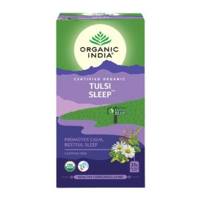 Трав’яний чай Туласі Здоровий сон  25 пакетиків Organic India 801541507580