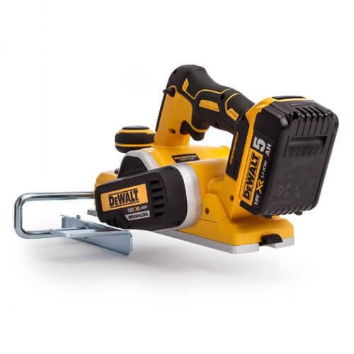 Рубанок аккумуляторный бесщёточный DeWALT DCP580P2 | Зображення 4