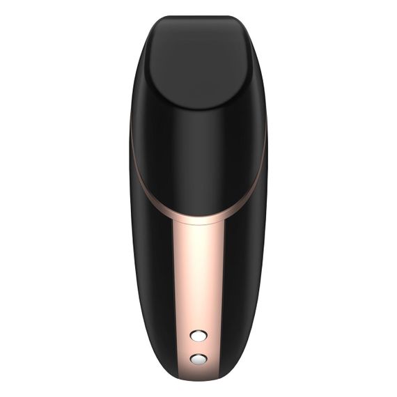 Вакуумный клиторальный стимулятор Satisfyer Love Triangle Black с управлением через интернет | Зображення 5