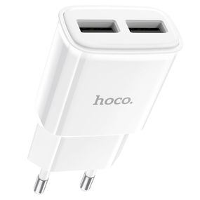СЗУ HOCO C88A (2USB/2.4A) Білий