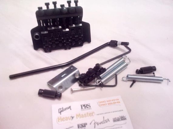 Гітарний Бридж Флойд роуз Floyd Rose тремоло для електрогітари гітари чорний | Зображення 1