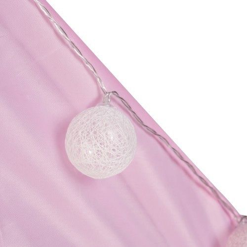 Детская палатка Kruzzel 22653 с LED светом Розовая | Зображення 6