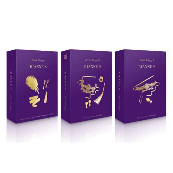 Романтичний подарунковий набір RIANNE S Ana's Trilogy Set II: силіконова анальна пробка 2,7 см, ласо | Зображення 8