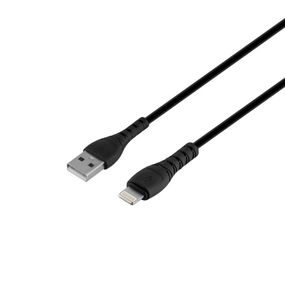 Кабель USB XO NB-Q165 Lightning 3A Колір Чорний