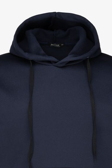 Худі однотонний чоловічий Demos 220 baza 3XL Темно-синій shop (2000990799586) | Зображення 7