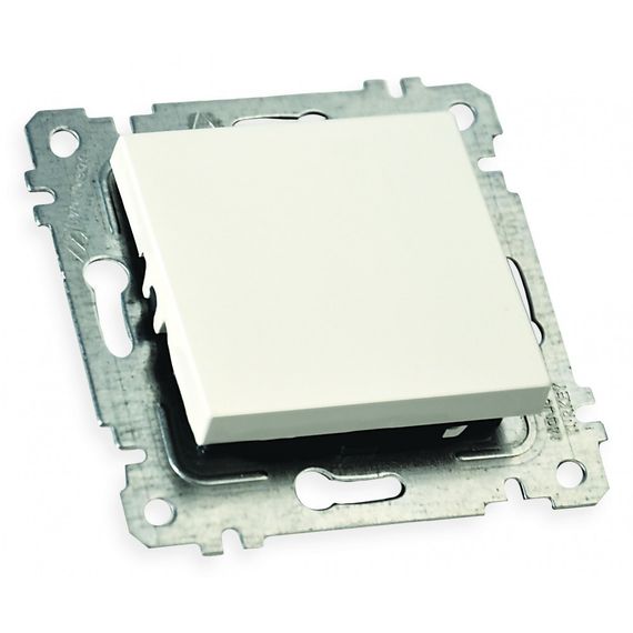 Механізм вимикача 1 кл, 10 А, RITA, Mutlusan, білий (арт.47-00-55)