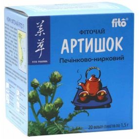 Артишок Fito Pharma Артишок, чай, фільтр-пакети 1,5 г 20 пакетів