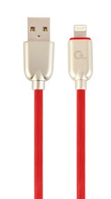 Кабель Cablexpert CC-USB2R-AMLM-1M-R, USB 2.0 А-папа/Lightning, 1.0 м.