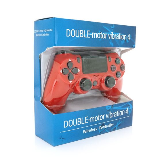Геймпад Brazzers бездротовий для PS4 Wireless DUALSHOCK 4, роз'єм для навушників, LED light bar, Red, 3.7V, 600mAh, Blister-box | Зображення 1