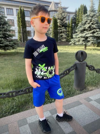 Комплект для хлопчика Носи своє 128 Синій (p-6389-105087) | Зображення 1
