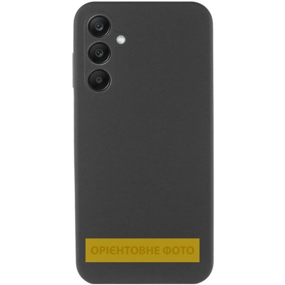 Чохол Silicone Cover Lakshmi Full Camera (AAA) для Samsung Galaxy S25 Edge Чорний / Black | Зображення 1