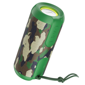 Портативна колонка з підсвіткою HOCO BS48 Artistic sports BT speaker IPX5 TWS/AUX/USB/TF/FM army