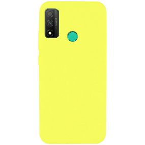 Чехол Silicone Cover Full without Logo (A) для Huawei P Smart (2020) Жовтий/Flash