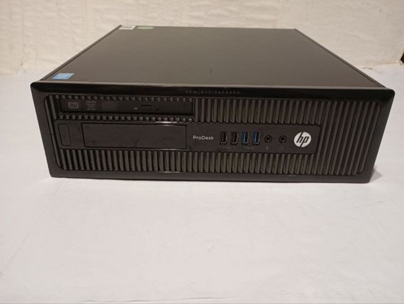 ПК Б-клас HP ProDesk 400 G1 SFF / Intel Core i5-4570 (4 ядра по 3.2 - 3.6 GHz) / 8 GB DDR3 / 500 GB HDD / Intel HD Graphics 4600 / DVD-RW б/в | Зображення 1