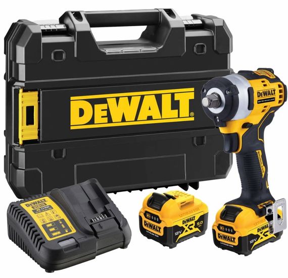 Гайкокрут ударний акумуляторний DeWalt з АКБ та ЗП DCF901P2 | Зображення 1