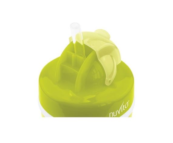 Поильник непроливайка Nuvita 18м+ 200мл. с трубочкой Салатовый NV1436Lime (NV1436Lime) | Зображення 1