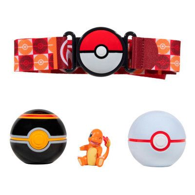 Ігровий набір Pokemon W14 - Пояс з покеболами Чармандер (PKW3163) | Зображення 1