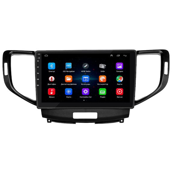 Штатная магнитола Lesko для Acura TSX II 2008-2014 экран 9" 1/16Gb Wi-Fi GPS Base | Зображення 1