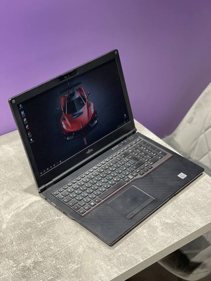 Ноутбук Fujitsu LifeBook E5510 / 15.6" (1920x1080) IPS / Intel Core i3-10110U (2 (4) ядра по 2.1 - 4.1 GHz) / 16 GB DDR4 / 256 GB SSD / Intel UHD Graphics / WebCam б/в | Зображення 4