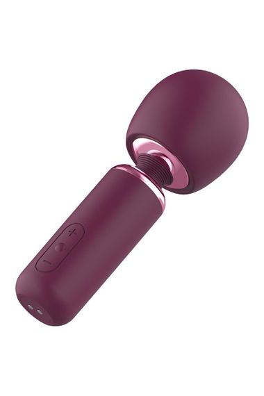 Вібратор мікрофон Deam Toys Glam Bold Travel Wand, фіолетовий Sex Aura | Зображення 2