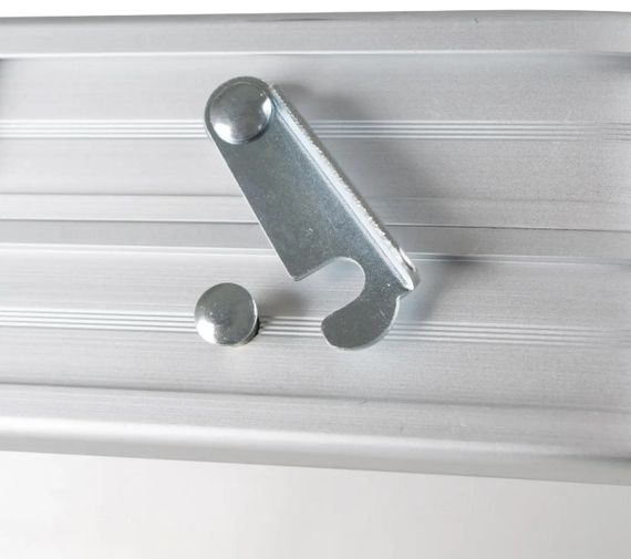 Стіл Bo-Camp Premium Oval 120x80 cm Grey (1404420) | Зображення 1